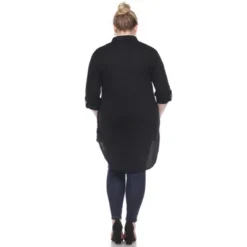 Plus Size Stretchy Tunic -White Mark -ChicMama Sales Store GUEST 97d907ff 00f8 480b 82e6 6bb6bdecf72a