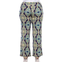 Women's Plus Size Printed Palazzo Pants - White Mark -ChicMama Sales Store GUEST 98a6b8d2 638e 43d7 bc90 f9f658231168