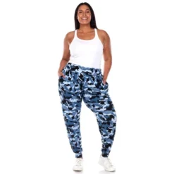 Plus Size Camo Harem Pants - White Mark -ChicMama Sales Store GUEST 991b1f4e 15d8 48cc 9dae 2ae6f9c87b3b