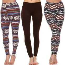 Women's Pack Of 3 Leggings - One Size Fits Most - White Mark -ChicMama Sales Store GUEST 9ea49e0c 03da 4f8e 95e4 eff654f414a0