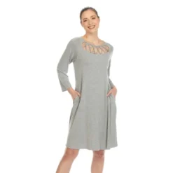 Women's Criss Cross Neckline Swing Dress -ChicMama Sales Store GUEST a2f9a480 8ef9 4ae6 8671 9830bf0e53fe