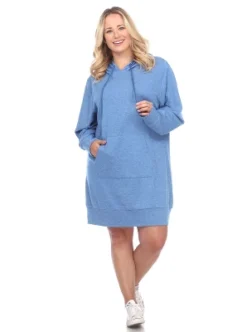 Women's Plus Size Hoodie Sweatshirt Dress - White Mark 18 Women's Plus Size Hoodie Sweatshirt Dress - White Mark -ChicMama Sales Store GUEST a3812ee8 77b9 4c2b a214 18766df471ff