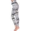 Women's One Size Fits Most Printed Leggings - One Size Fits Most - White Mark