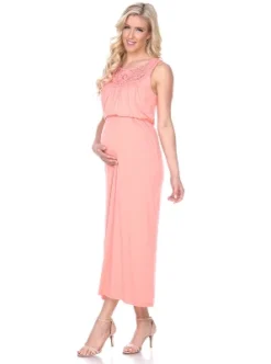 Maternity Kadyn Maxi Dress - White Mark -ChicMama Sales Store GUEST a83306c6 35f0 42bb b87a 5eacc0583a91