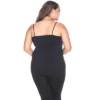 Women's Plus Size Tank Top - One Size Fits Most Plus - White Mark