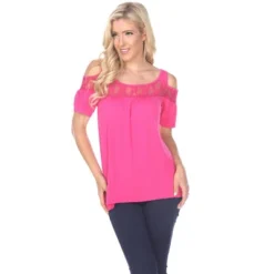 Women's Cut Out Shoulder Bexley Tunic Top - White Mark 22 Women's Cut Out Shoulder Bexley Tunic Top - White Mark -ChicMama Sales Store GUEST ab6bda8f 703f 43b2 92c9 67b97114ef1e