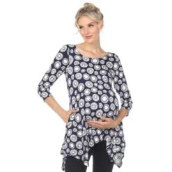 Maternity Printed Tunic Top -White Mark -ChicMama Sales Store GUEST ac31221e c7c1 4494 a2bc 2d59e4a9fc4f