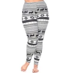 Women's Plus Size Printed Leggings - One Size Fits Most Plus - White Mark 22 Women's Plus Size Printed Leggings - One Size Fits Most Plus - White Mark -ChicMama Sales Store GUEST af79ca3b 29fb 424f a802 e708bf76c0fe