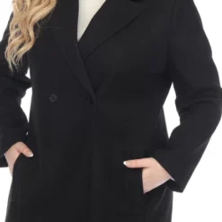 Plus Size Classic Walker Coat-White Mark -ChicMama Sales Store GUEST b13a458b a526 419a bd1d 6312d8d1eccd