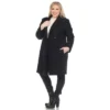 Plus Size Classic Walker Coat-White Mark