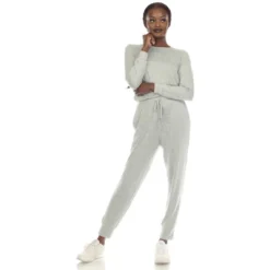 Women's 2 Piece Lounge Set - White Mark -ChicMama Sales Store GUEST b626510c 105d 46c3 8231 4eced5d7e64f