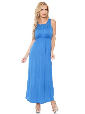 Women's Lace Neckline Katherine Maxi Dress - White Mark 4 Women's Lace Neckline Katherine Maxi Dress - White Mark - Image 4