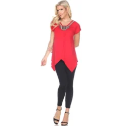 Women's Embellished V-Neck Fenella Top Tunic - White Mark -ChicMama Sales Store GUEST be49526f e0f7 412b a836 acfcd0ff7b19