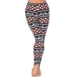 Women's One Size Fits Most Printed Leggings - One Size Fits Most - White Mark -ChicMama Sales Store GUEST bf5b15d6 90ce 4cbb 80f7 9dff22e9f008