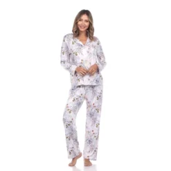 Long Sleeve Floral Pajama Set - White Mark -ChicMama Sales Store GUEST c2d61e89 43fe 48c5 863e 7d762f28ec8a