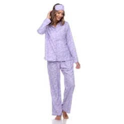 Three-Piece Pajama Set - White Mark