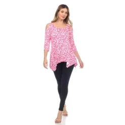 Leopard Cold Shoulder Tunic - White Mark -ChicMama Sales Store GUEST c63224f3 db96 4749 a673 bc99441991dd