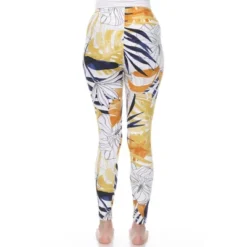 Women's Super Soft Tropical Printed Leggings - White Mark -ChicMama Sales Store GUEST cb2ddc41 82a0 4b96 a988 66521630af5a