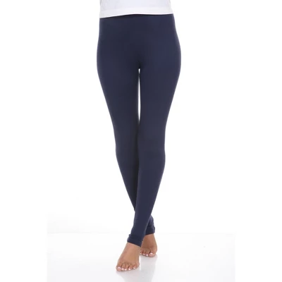 Women's Super Soft Solid Leggings - White Mark 3 Women's Super Soft Solid Leggings - White Mark - Image 3