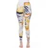 Women's Super Soft Tropical Printed Leggings - White Mark