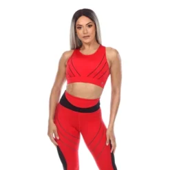 Women's Cut Out Back Mesh Sports Bra - White Mark -ChicMama Sales Store GUEST d01adc86 9893 481a b01e 5937cb96eb76