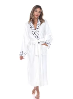 Womens Plus Leopard Print Cozy Lounge Robe - White Mark 8 Womens Plus Leopard Print Cozy Lounge Robe - White Mark -ChicMama Sales Store GUEST d1df2d59 34a9 4c6c b51f e2eca6d9ec84