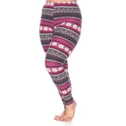 Women's Plus Size Printed Leggings - One Size Fits Most Plus - White Mark 35 Women's Plus Size Printed Leggings - One Size Fits Most Plus - White Mark -ChicMama Sales Store GUEST d482d0a9 711f 4e3e 9f72 c26db759be9f