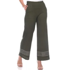 Women's Wide-Leg Pants - White Mark -ChicMama Sales Store GUEST df4a3d88 64c7 417a 8229 2b3dd5cea50f