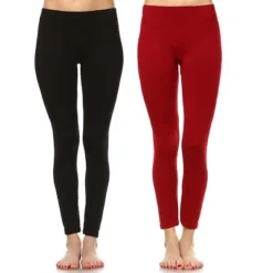 Women's Pack Of 2 Solid Leggings - One Size Fits Most - White Mark 29 Women's Pack Of 2 Solid Leggings - One Size Fits Most - White Mark -ChicMama Sales Store GUEST df5aa634 0fc6 480a 8765 a28467c2b321