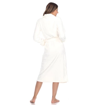 Women's Super Soft And Cozy Lounge Robe - White Mark 3 Women's Super Soft And Cozy Lounge Robe - White Mark - Image 3