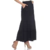 Whitemark Tiered Maxi Skirt