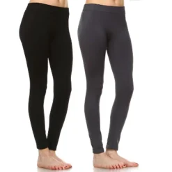 Women's Pack Of 2 Solid Leggings - One Size Fits Most - White Mark 26 Women's Pack Of 2 Solid Leggings - One Size Fits Most - White Mark -ChicMama Sales Store GUEST e3bee3e3 8cf2 46e2 b79a 5dc2ffe3a4b6