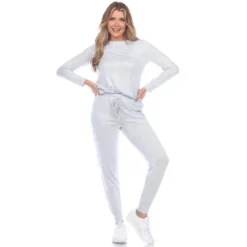 Women's 2 Piece Lounge Set - White Mark -ChicMama Sales Store GUEST e40b834b 4a28 44f5 a93b e8fca7966d75