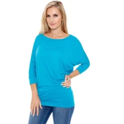 Women's Banded Dolman Top - White Mark -ChicMama Sales Store GUEST e56a5c41 2719 4026 ba72 34fdaad3bc24