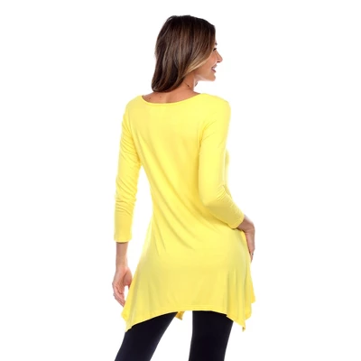 Maternity 'Kayla' Tunic - White Mark 2 Maternity 'Kayla' Tunic - White Mark - Image 2