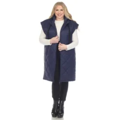 Plus Size Diamond Quilted Hooded Puffer Vest-White Mark 14 Plus Size Diamond Quilted Hooded Puffer Vest-White Mark -ChicMama Sales Store GUEST e670c017 a5f4 4b1b b3a4 28cc181ed2ac