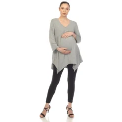 Maternity Empire Cut V-Neck Tunic Top 18 Maternity Empire Cut V-Neck Tunic Top -ChicMama Sales Store GUEST e8365af8 bf43 49f6 bd35 4f9a2f0678ed