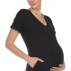 Maternity V-neck Maxi Dress -ChicMama Sales Store GUEST eaed538a bdae 4334 b34a 3c3224488305