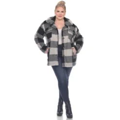 White Mark Plus Size Plaid Shacket -ChicMama Sales Store GUEST ef194cae fb60 4b38 8f3e 3e7e17fc8881