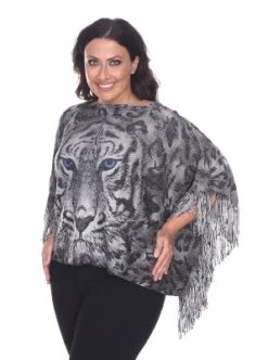 Women's Plus Size Tiger Print - One Size Fits Most Plus - White Mark -ChicMama Sales Store GUEST f43a207a 4f0a 4e2e bec6 defb2d20f60b