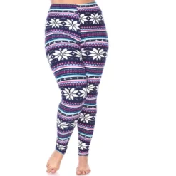 Women's Plus Size Printed Leggings - One Size Fits Most Plus - White Mark 33 Women's Plus Size Printed Leggings - One Size Fits Most Plus - White Mark -ChicMama Sales Store GUEST f451971e 3aac 43fe 9e75 accb19f5cdbb