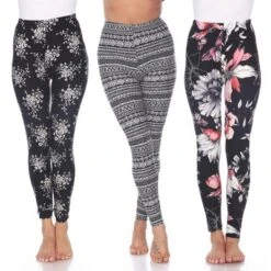 Women's Pack Of 3 Leggings - One Size Fits Most - White Mark -ChicMama Sales Store GUEST f879c8ed 2632 4cee af39 fce8f29d33ec