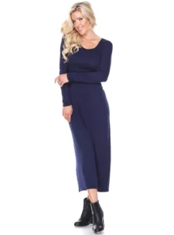 Women's Ria Long Sleeve Maxi Dress - White Mark -ChicMama Sales Store GUEST fc141122 299d 4574 bcae 02fa76c72d69